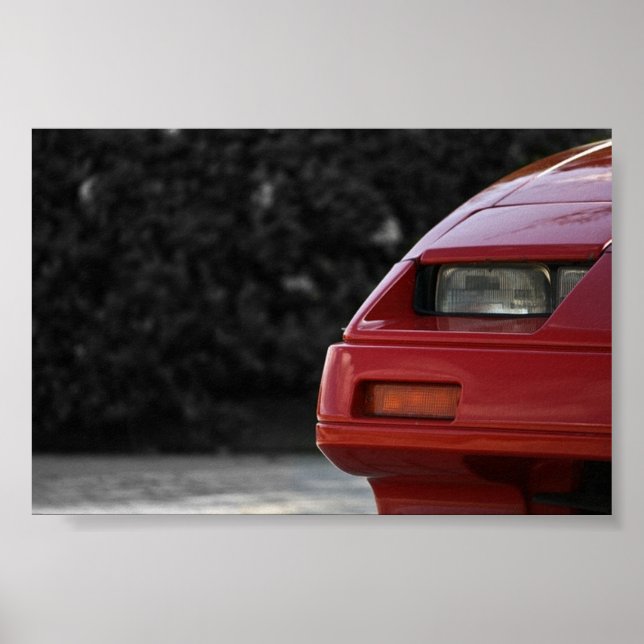 poster de carro 300zx (Frente)