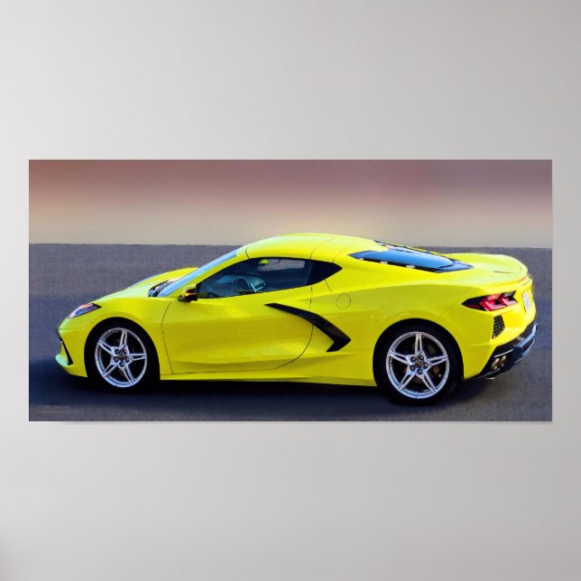 POSTER DE CARRO ESPORTE DA AMÉRICA (Frente)