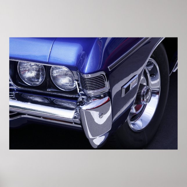 Poster de Carro Muscular (Frente)