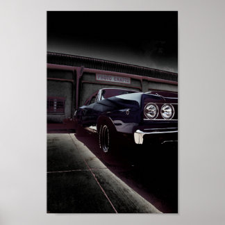 Poster de Carro Muscular Americano