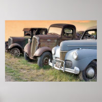 Poster de Carros Antigos