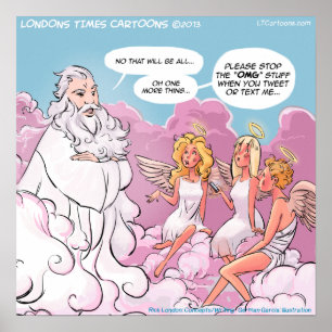 POSTER de Cartografia de Mídia Social Engraçado 