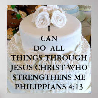 Poster de casamento branco