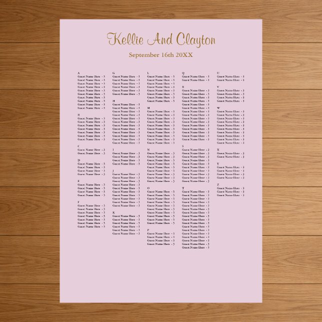 poster de Casamento Simples Púrpura 250+ (Criador carregado)