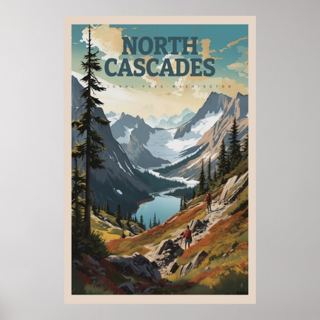 Poster de Cascades do Norte (Frente)