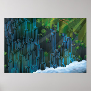 Poster de cascata