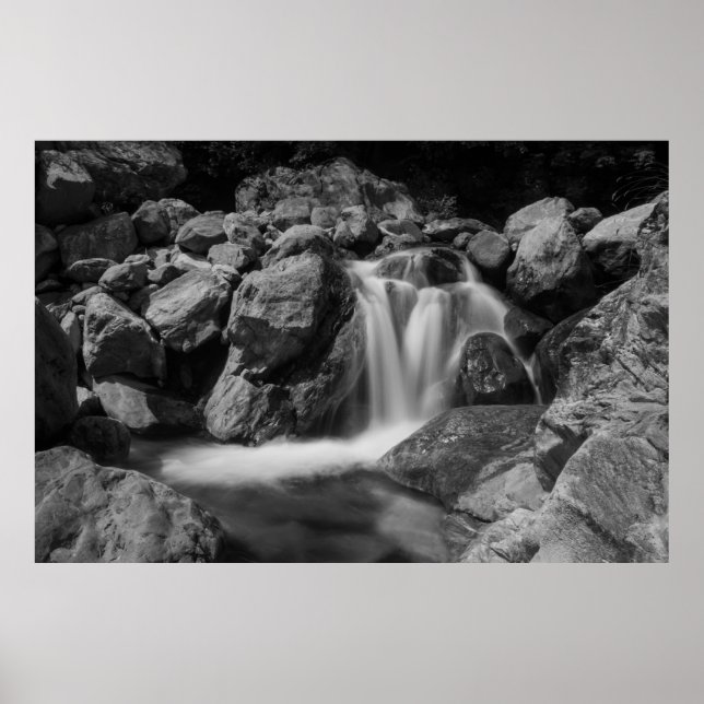 poster de cascata pequena (Frente)