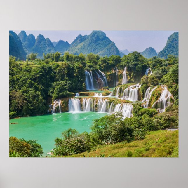 Poster de cascatas (Frente)