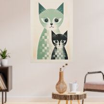 Poster de Cat Contemporâneo