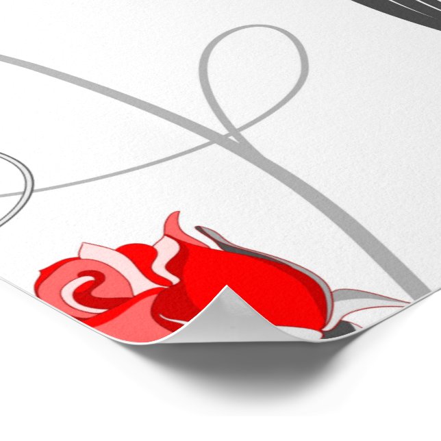 Poster de Cavalo Barroco (Borda)