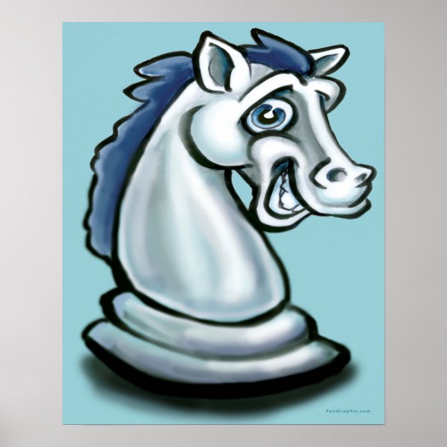 Poster de Cavalo Branco (Frente)