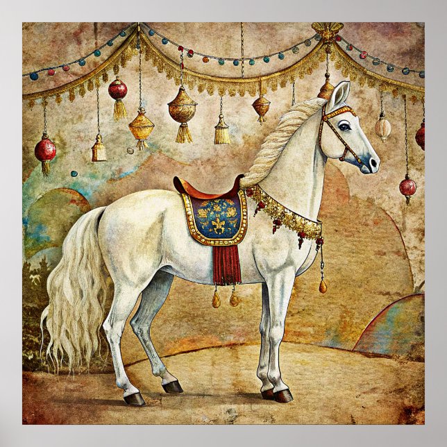 Poster de Cavalo de Circo (Frente)
