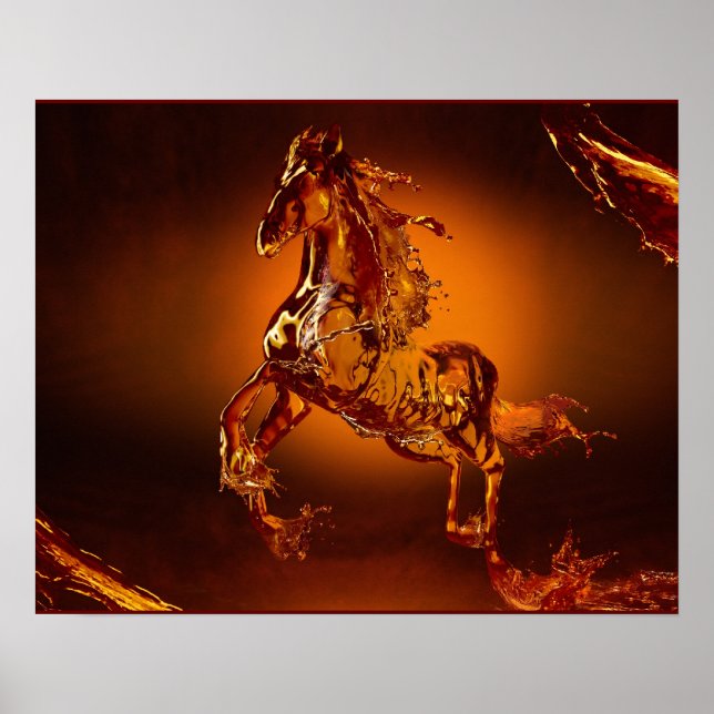 Poster de cavalos (Frente)