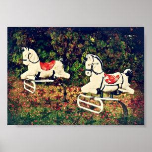 poster de Cavalos Retro-Retrópicos de "Vamos Ride"