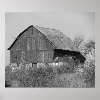 Poster de celeiro antigo