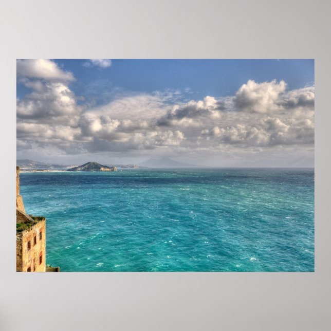 Poster de Cena Oceânica (Frente)