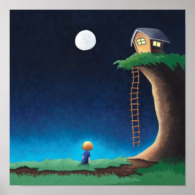 Poster de Céu de Lua (Frente)