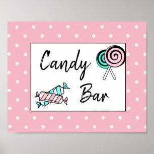 Poster de Chá de fraldas ou Casamento de Bar de