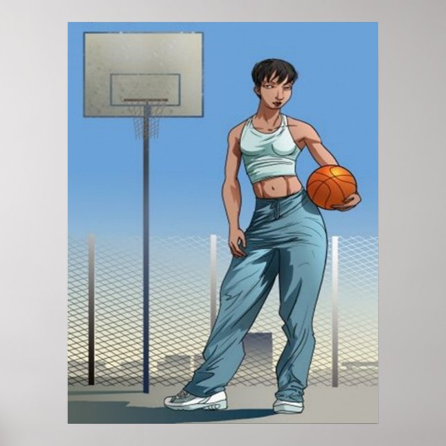 Poster de Chamador feminino (Frente)