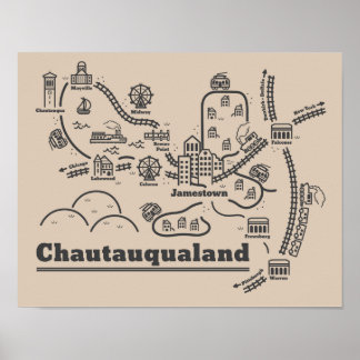 Poster de Chautauqualand (11 x 14)