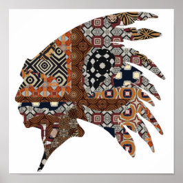 Poster de Chefe Americano Nativo