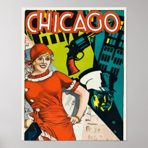 Poster de Chicago antiga