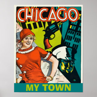 Poster de Chicago antiga