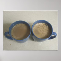 Poster de chocolate quente