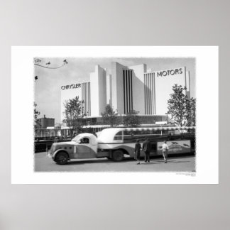 Poster de Chrysler e Greyhound