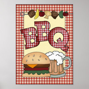 POSTER de churrasco