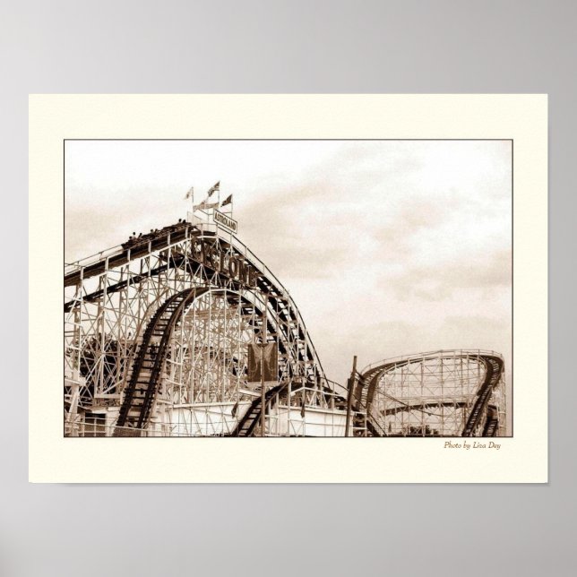 Poster de Ciclone Rollercoaster (Frente)
