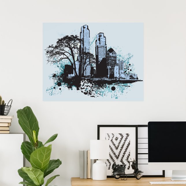 Poster de Cidade de Tinta Preta (Criador carregado)