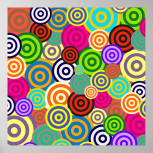 Poster de Círculos Hippie