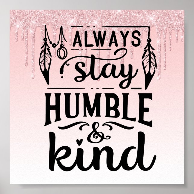 Poster de citação Inspiracional Glitter de Coleta  (Frente)