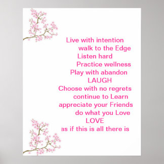 Poster de citação inspiradora