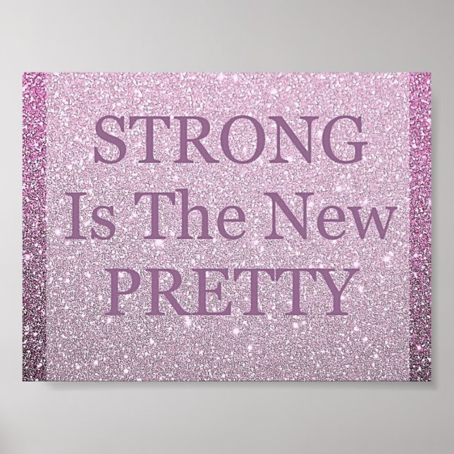 poster de citação inspiradora bonito (Frente)