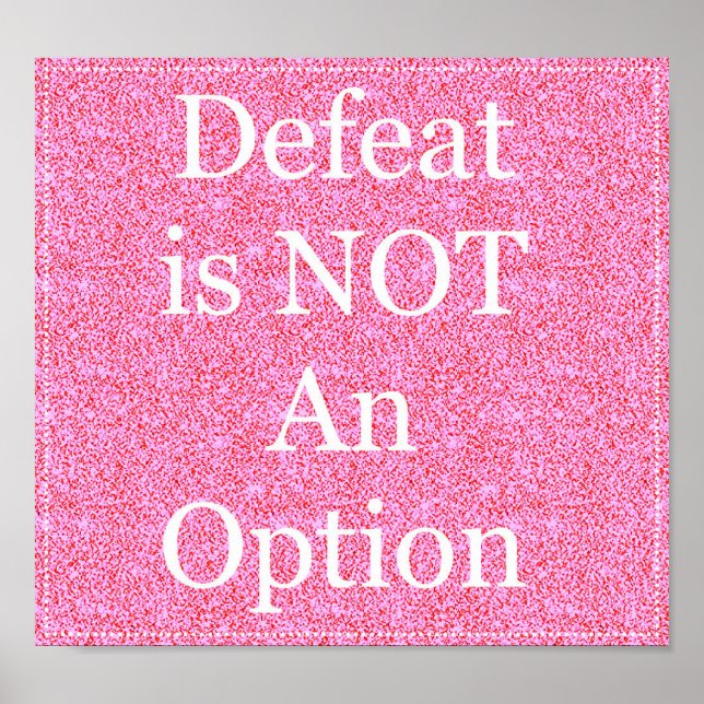 poster de citação inspiradora bonito (Frente)