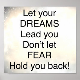 poster de citação inspiradora bonito