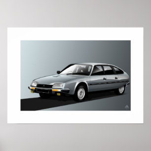 Poster de Citroen CX GTI