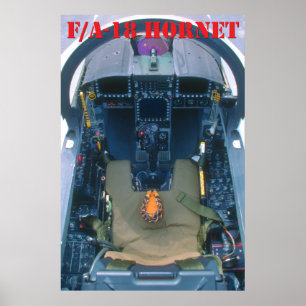 Poster de Cockpit F/A-18