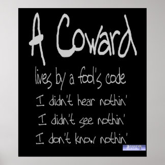 Poster de Código de Coward