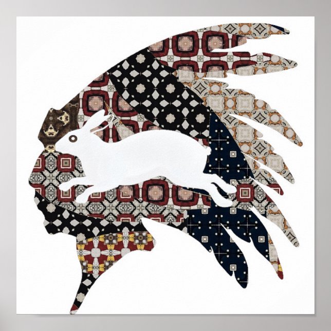 Poster de Coelho em Execução (Frente)