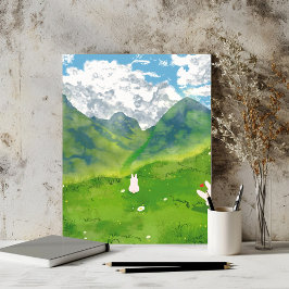 Poster de Coelho Fofo em Mountain View