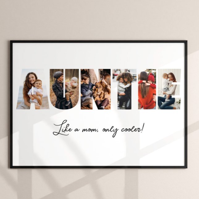 Poster de Colagem de Fotos da Auntie (Criador carregado)