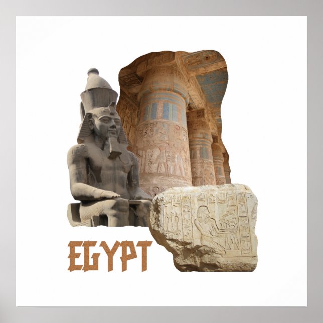 POSTER de colagem de fotos EGYPT (Frente)