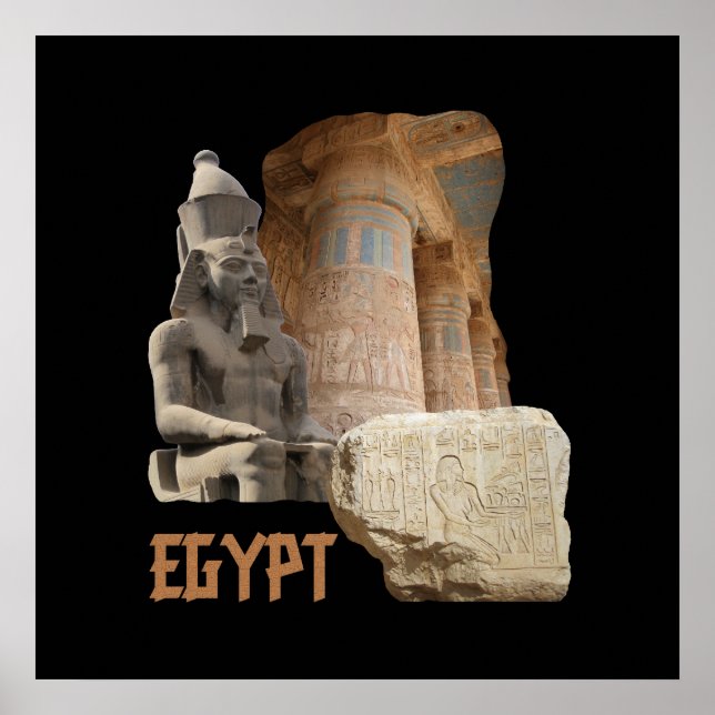 POSTER de colagem de fotos EGYPT (Frente)