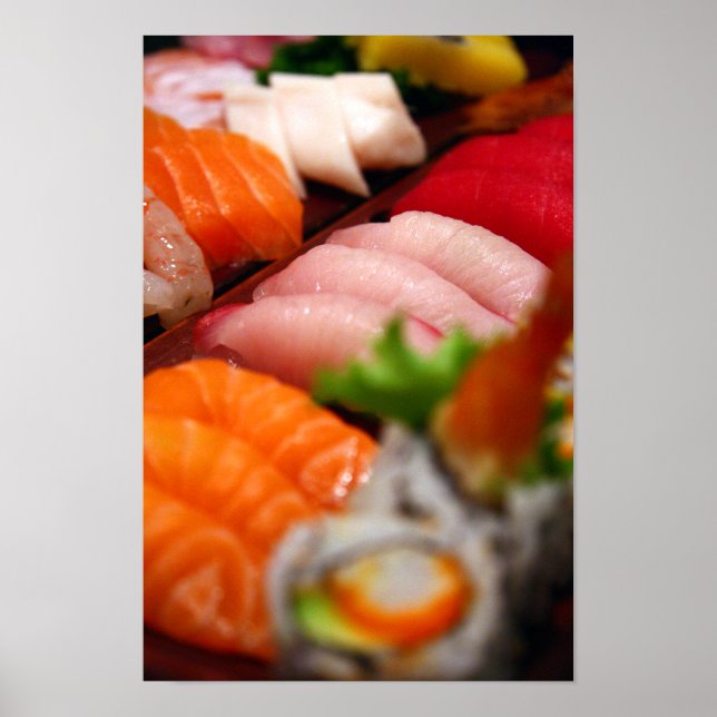 Poster de Coleção Sushi no Japão (Frente)