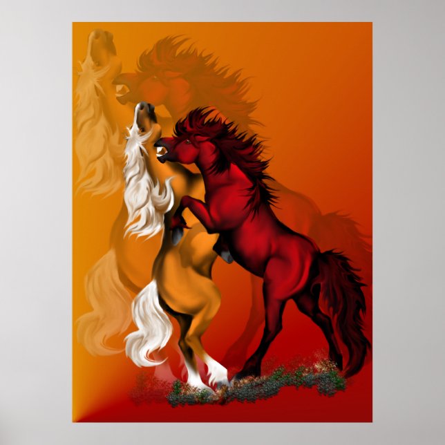 Poster de Combate à Sombra dos Estalhões (Frente)