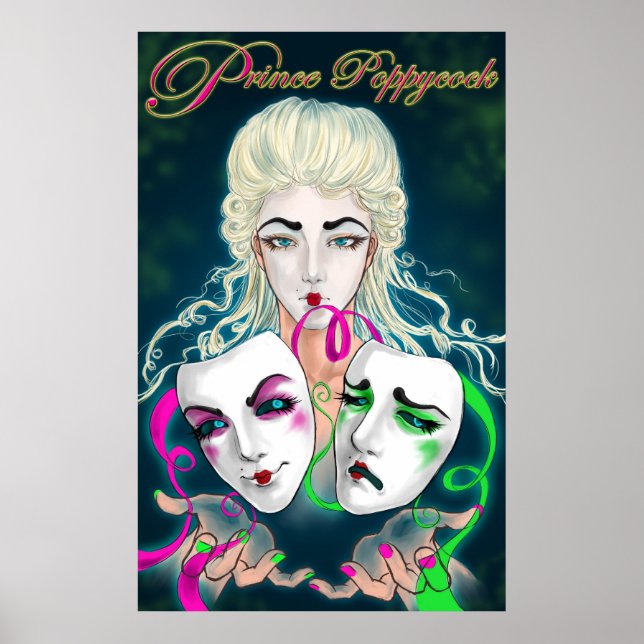 Poster de Comédia e Tragédia (Frente)