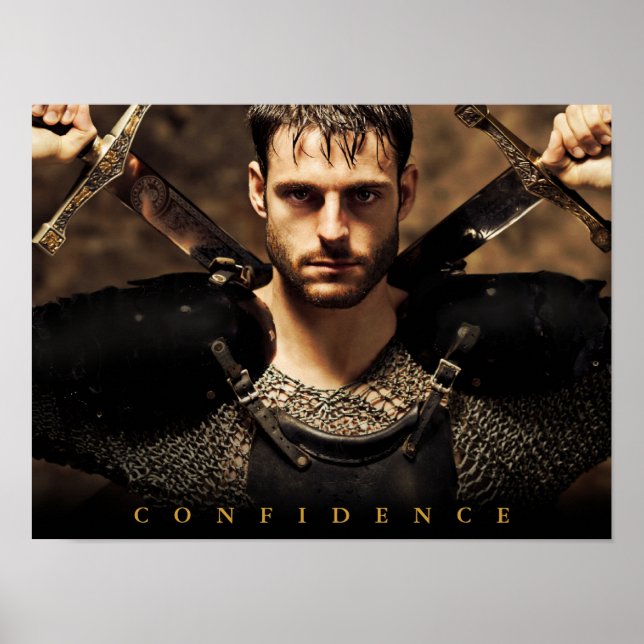 poster de confiança motivacional (Frente)